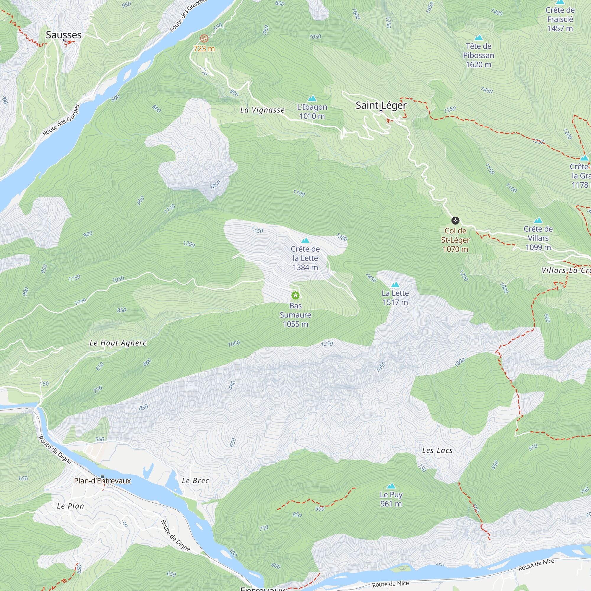 Bas Sumaure map