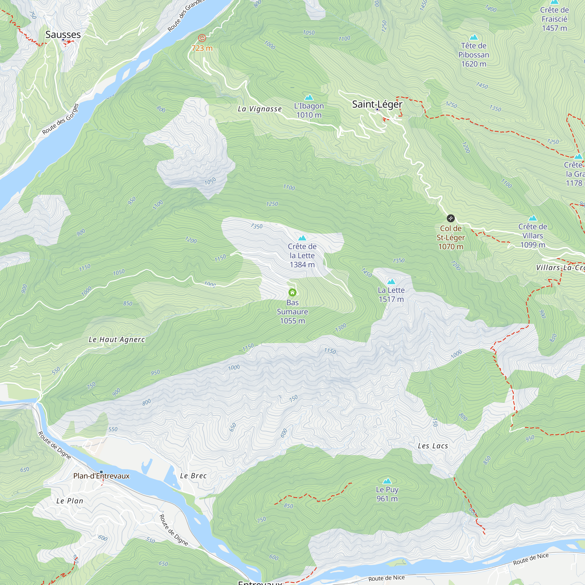 Bas Sumaure map