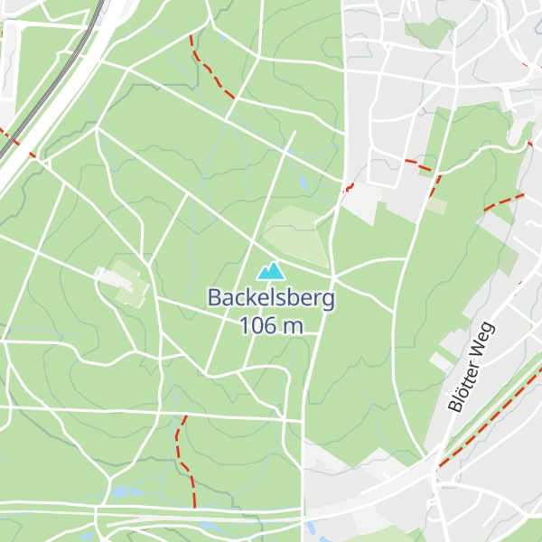 Map of Backelsberg