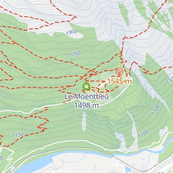 Map of Le Moënttieu