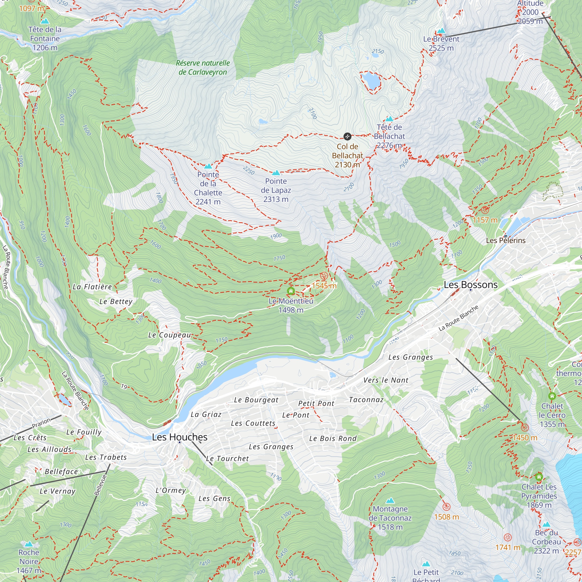 Le Moënttieu map