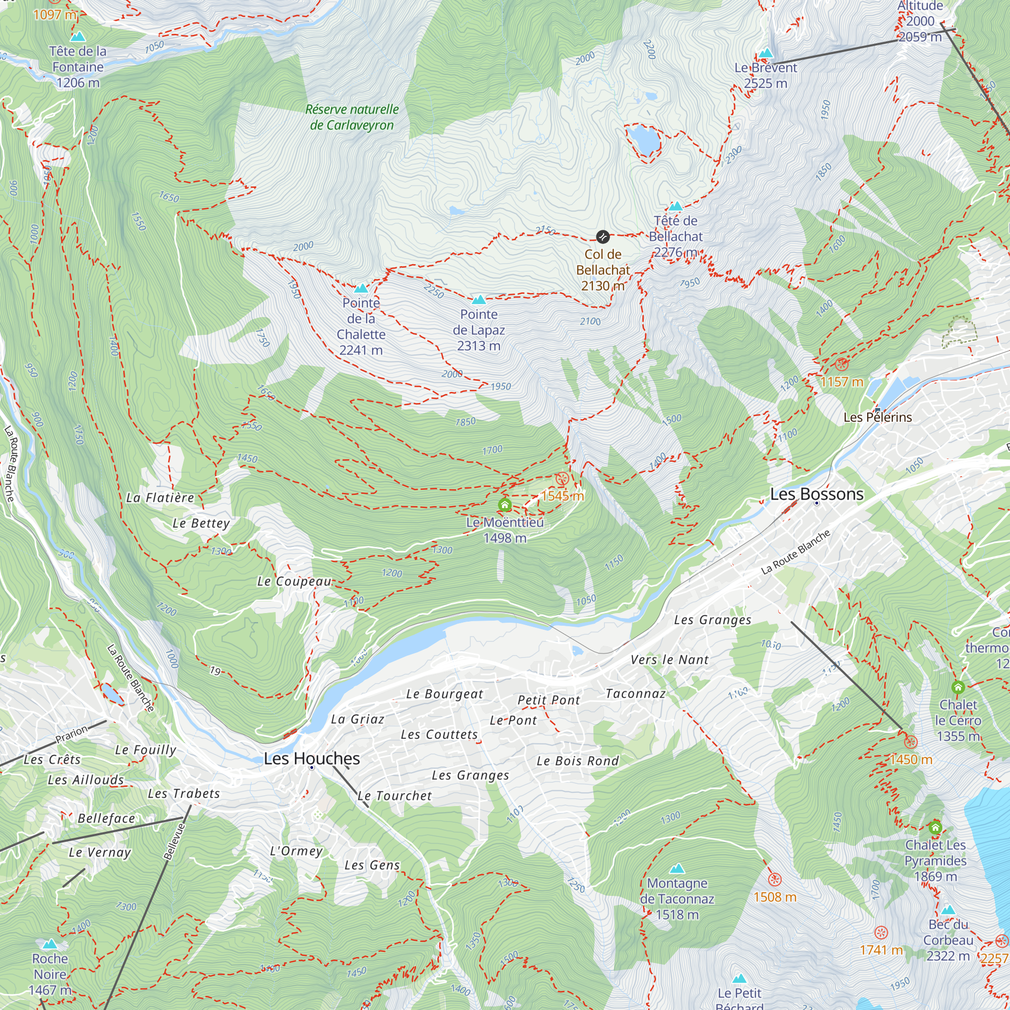 Le Moënttieu map