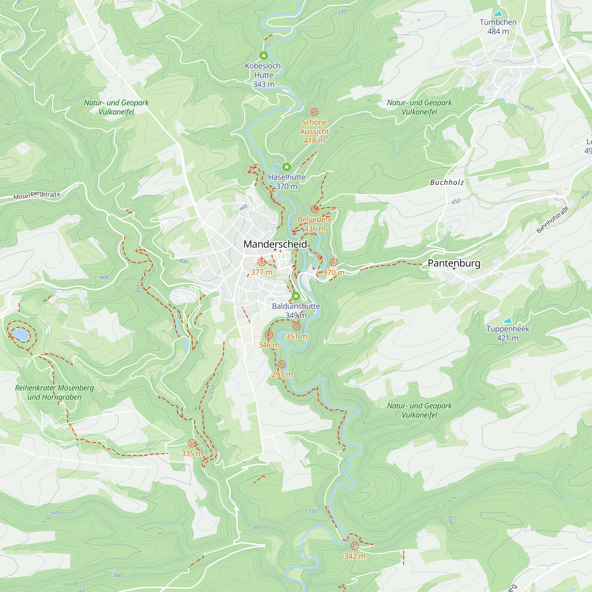 Balduinshütte map