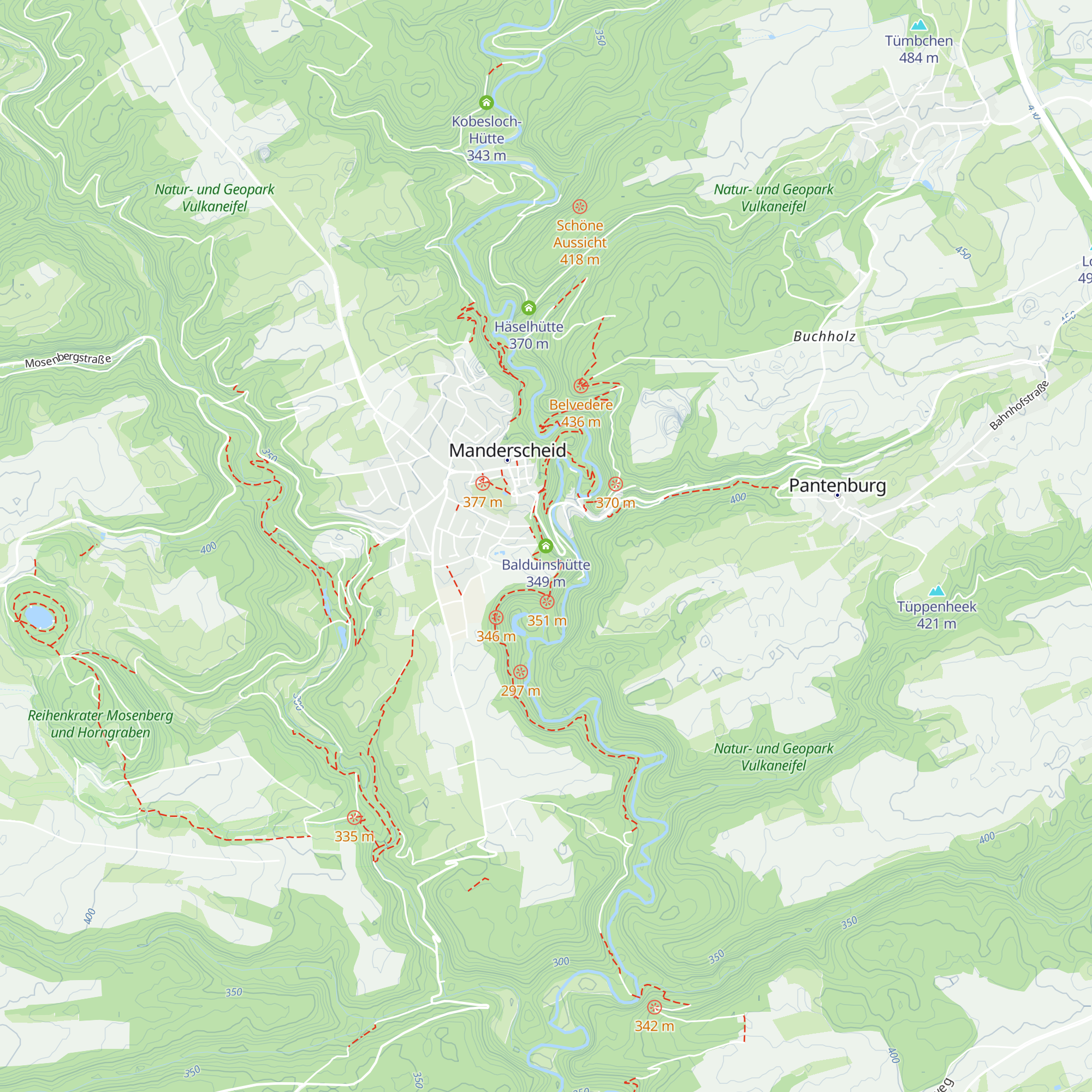 Balduinshütte map
