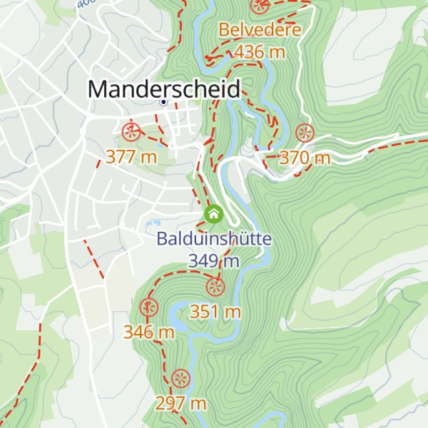 Map of Balduinshütte
