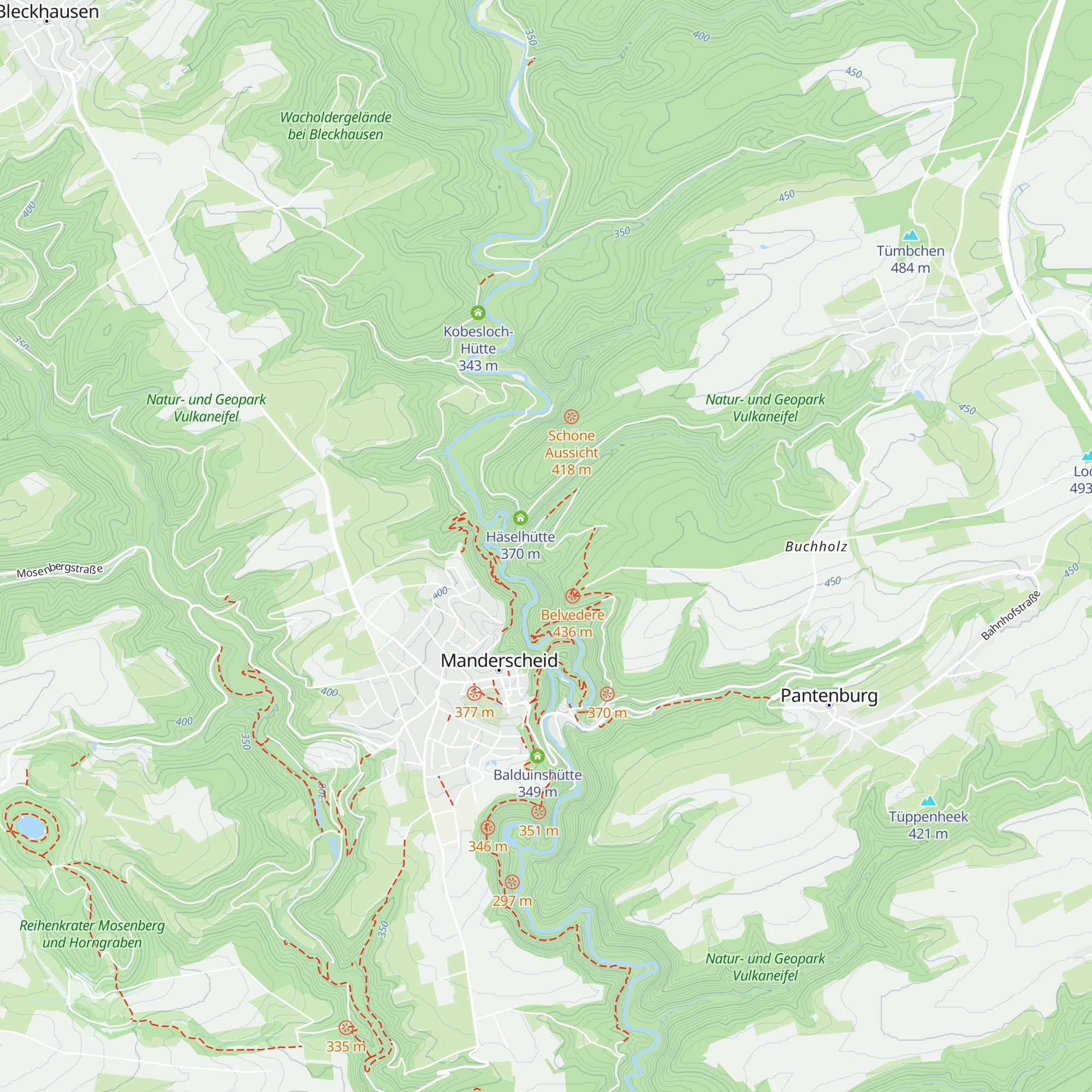Wolfshütte map