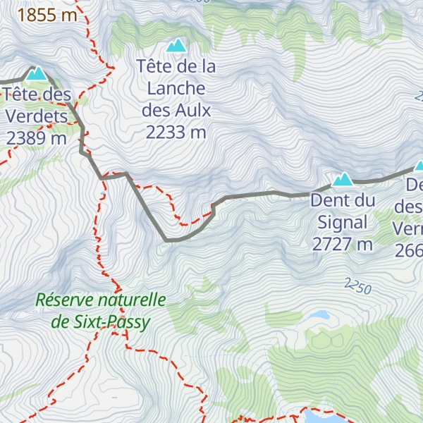 Map of Pointe de la Golette