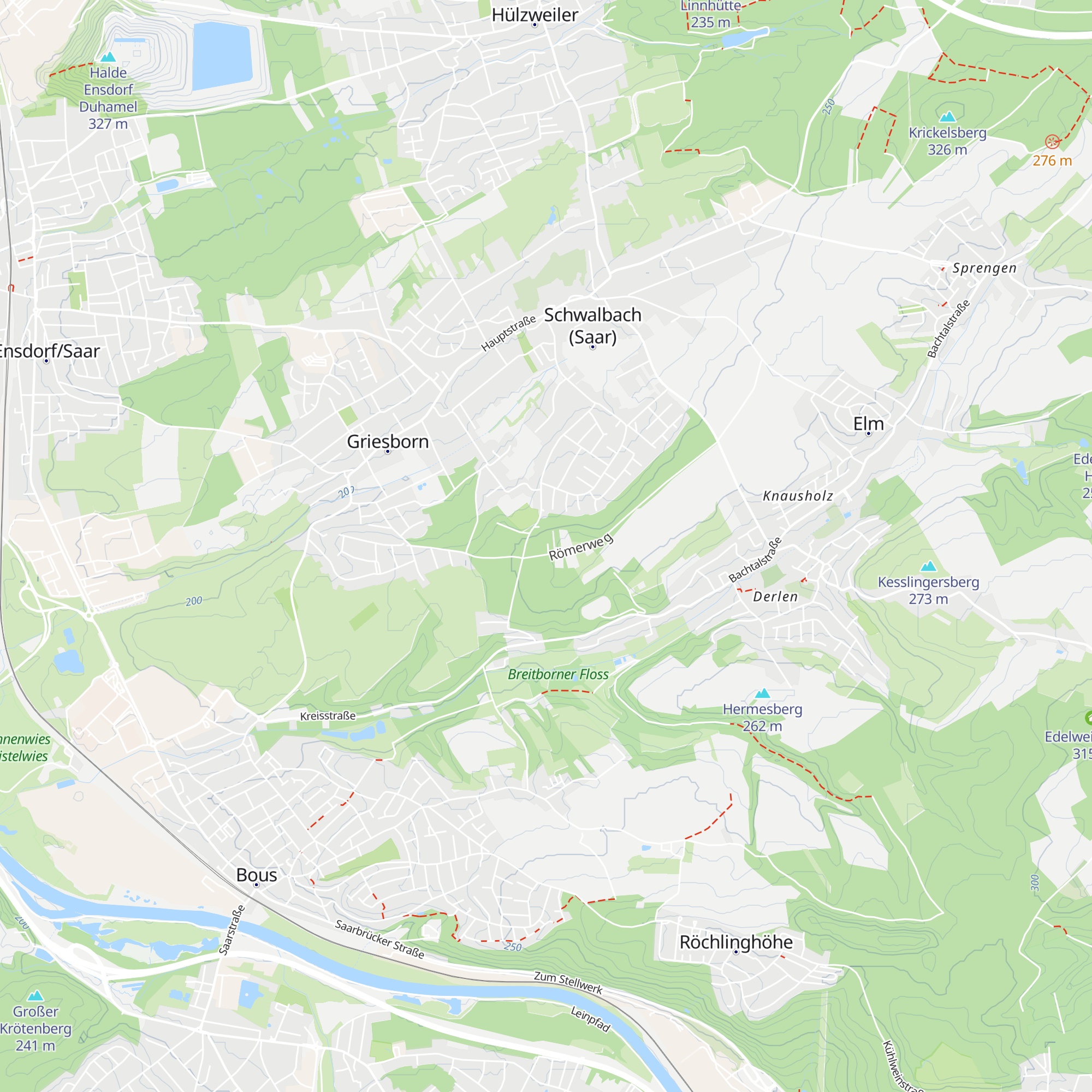 Jahnhütte map