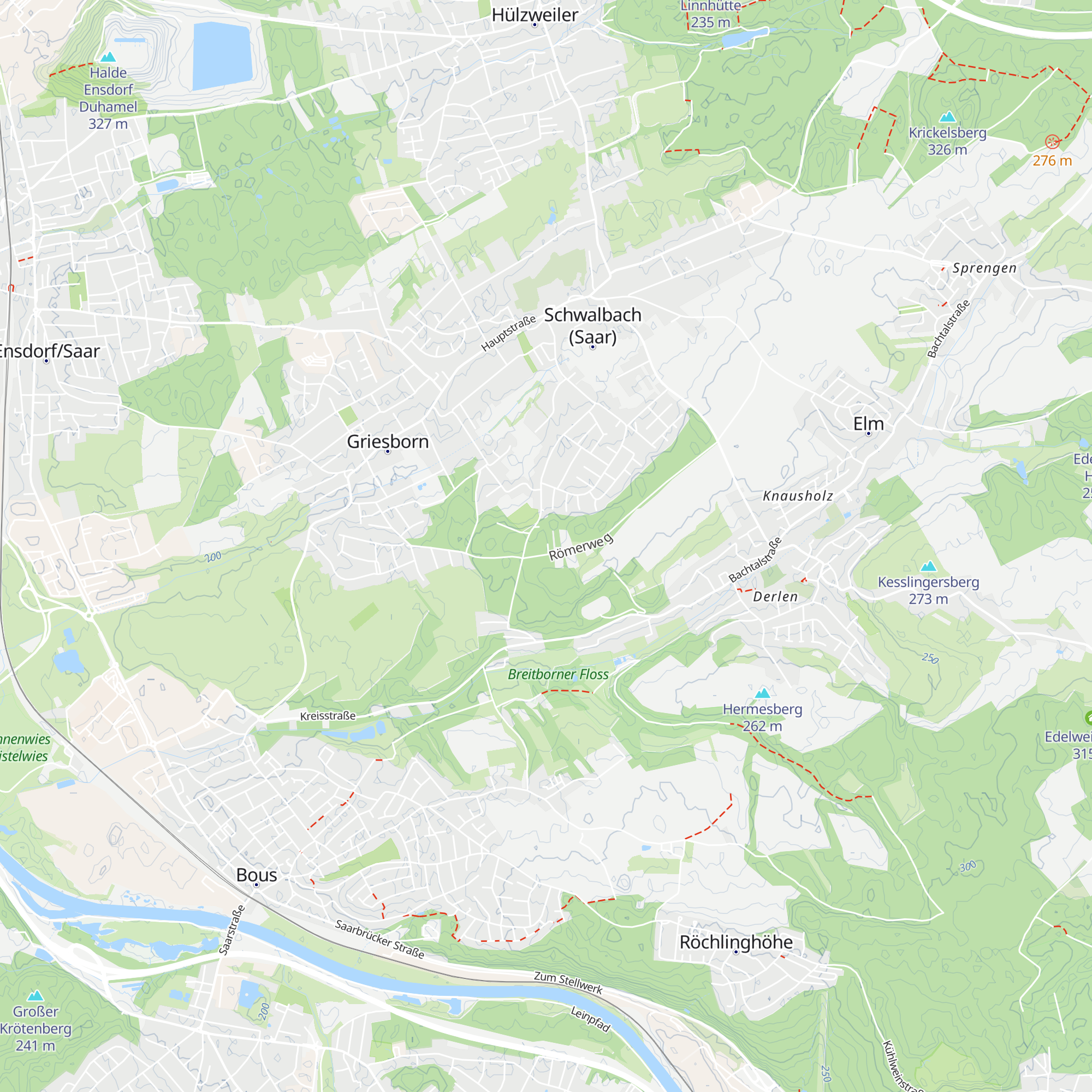Jahnhütte map