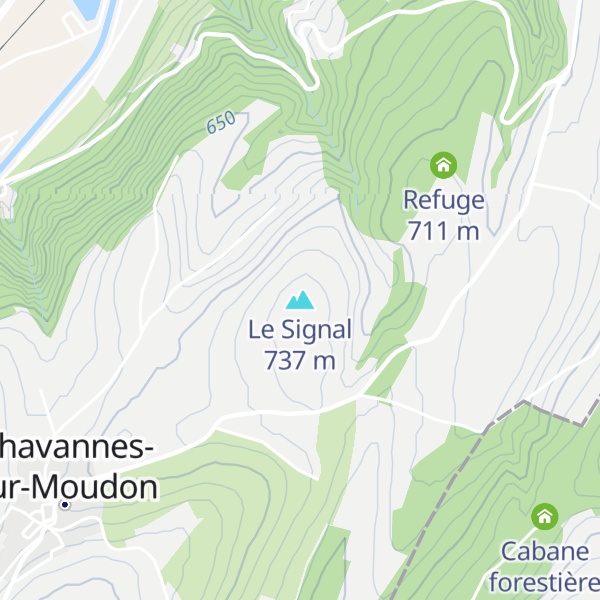 Map of Le Signal