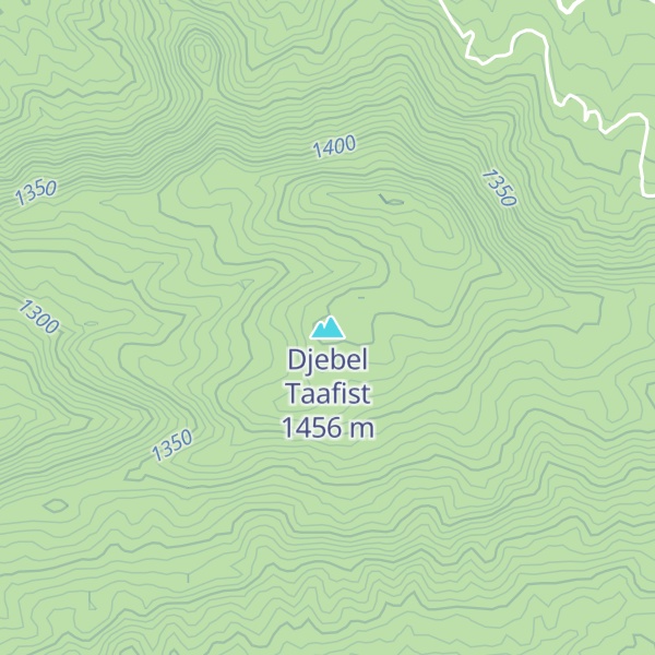 Map of Djebel Taafist