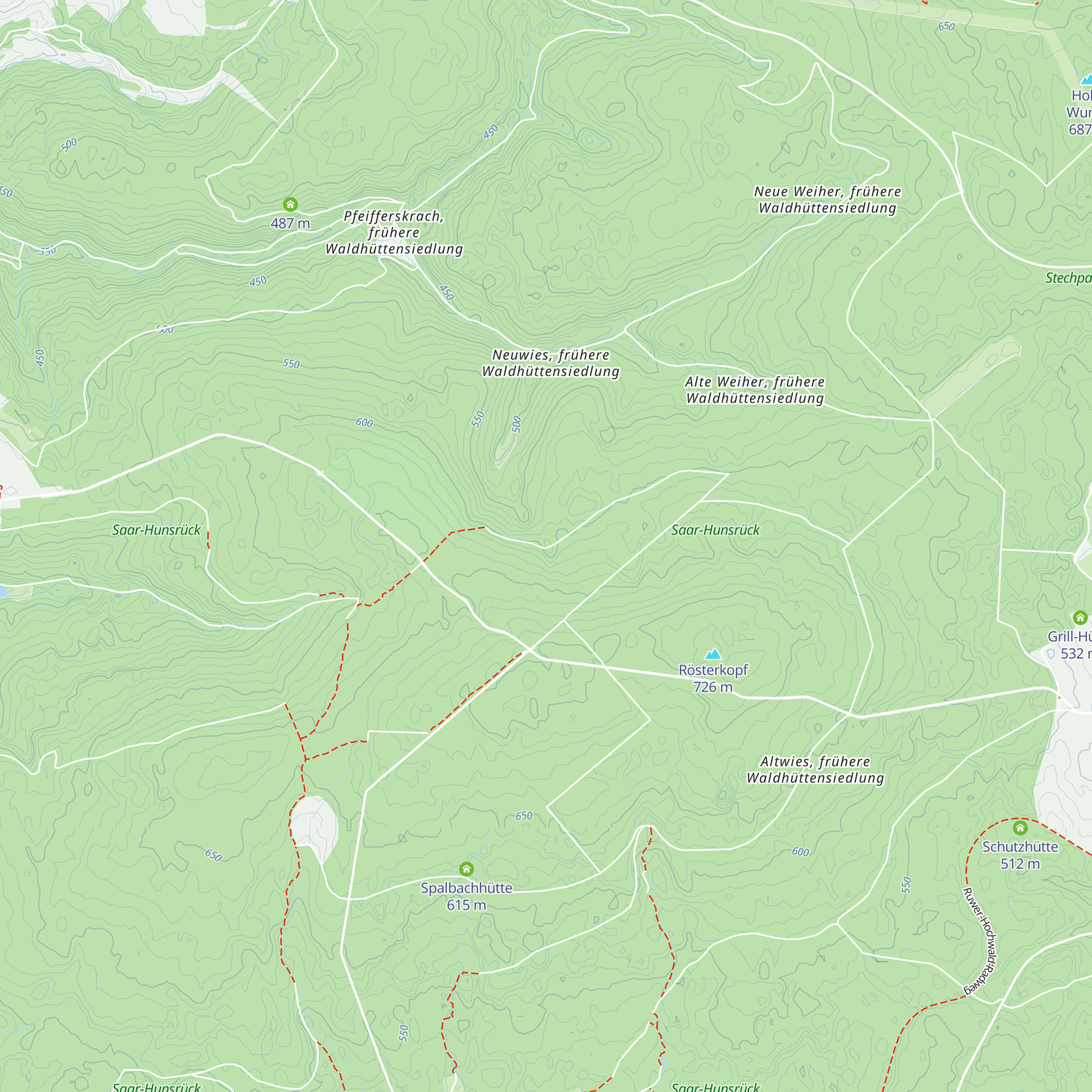 Edrieshütte map