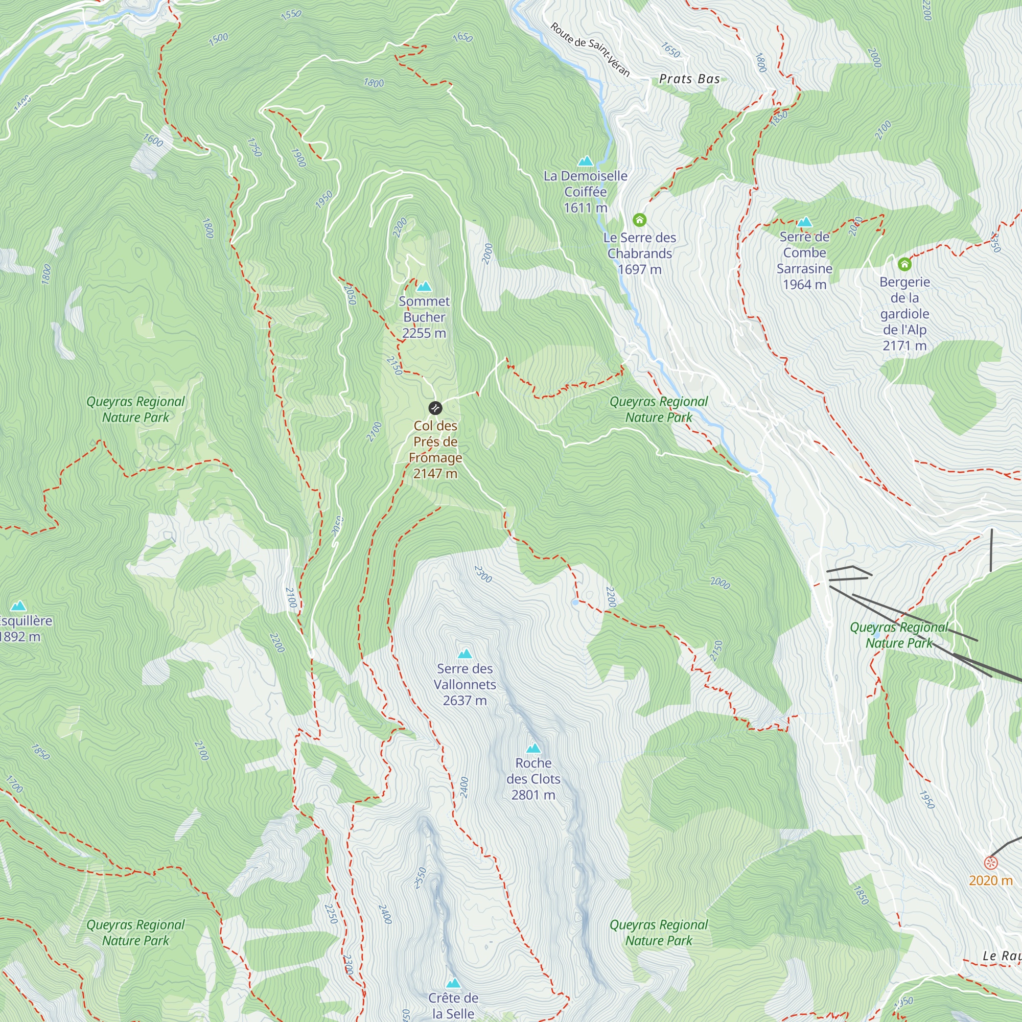 Chapelle Saint-Simon map