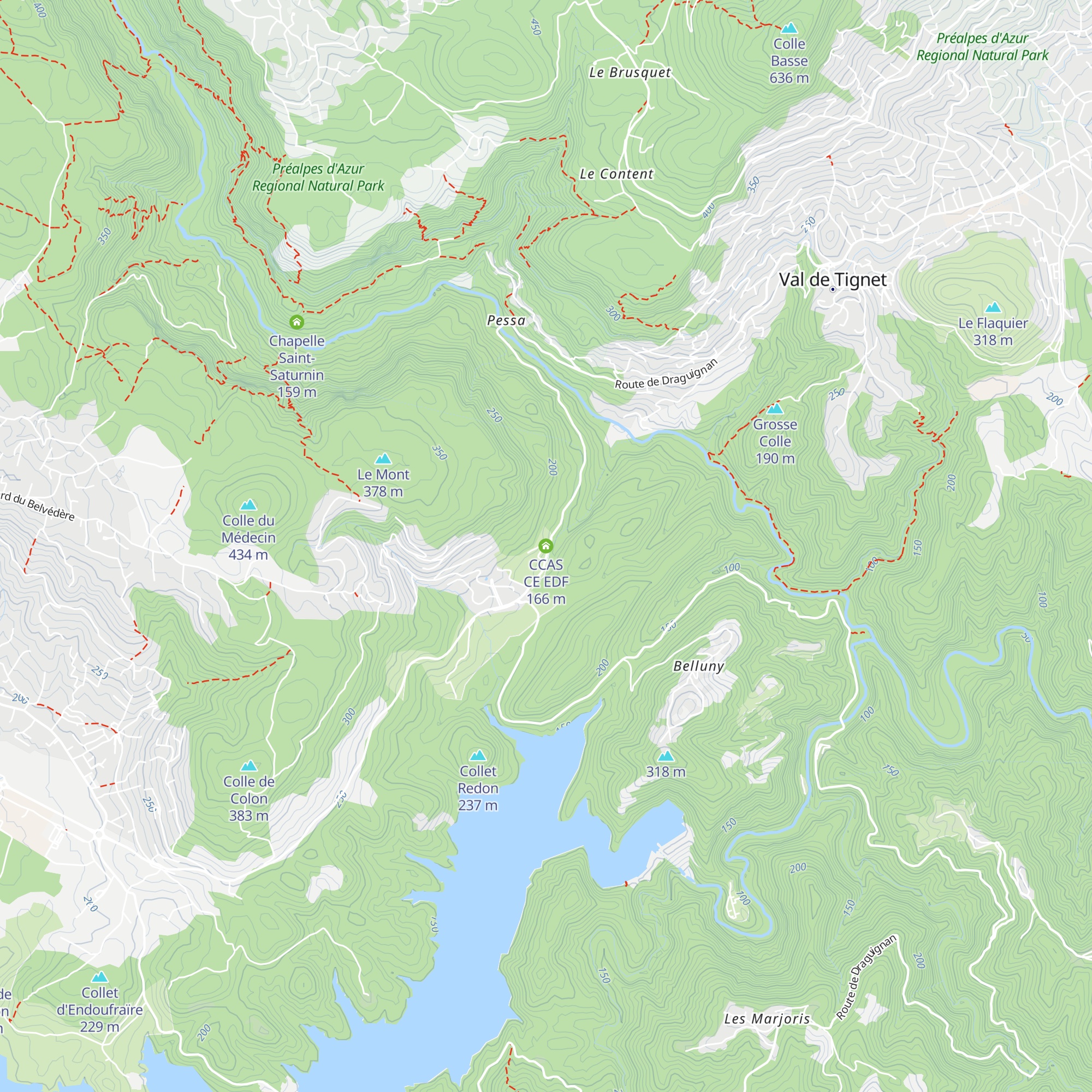 CCAS CE EDF map