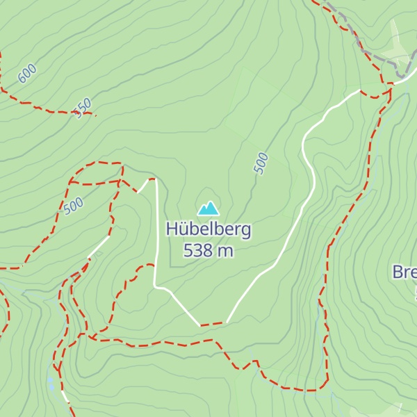 Map of Hübelberg