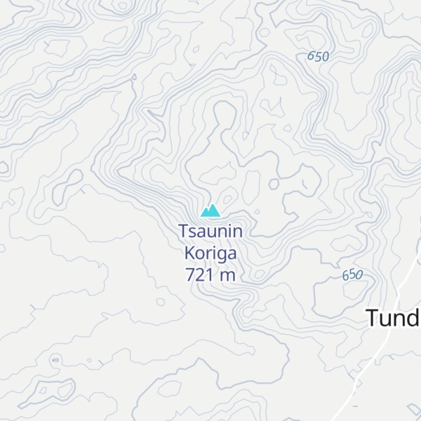 Map of Tsaunin Koriga