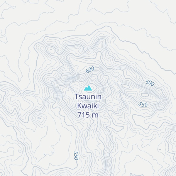 Map of Tsaunin Kwaiki
