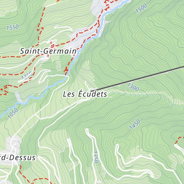 Map of Vente de forfaits