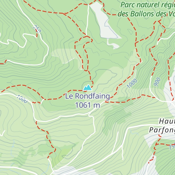 Map of Le Rondfaing