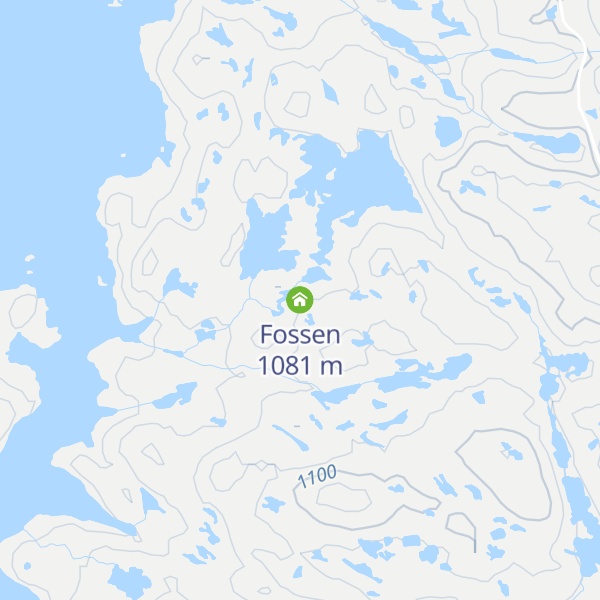 Map of Fossen