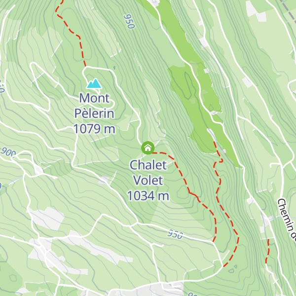Map of Chalet Volet
