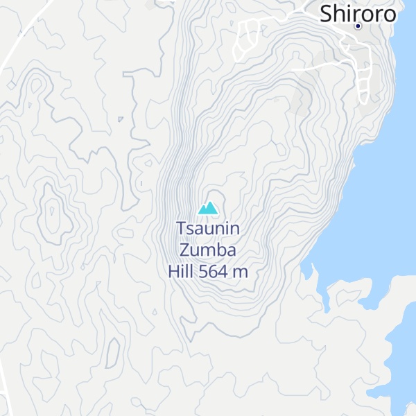 Map of Tsaunin Zumba Hill