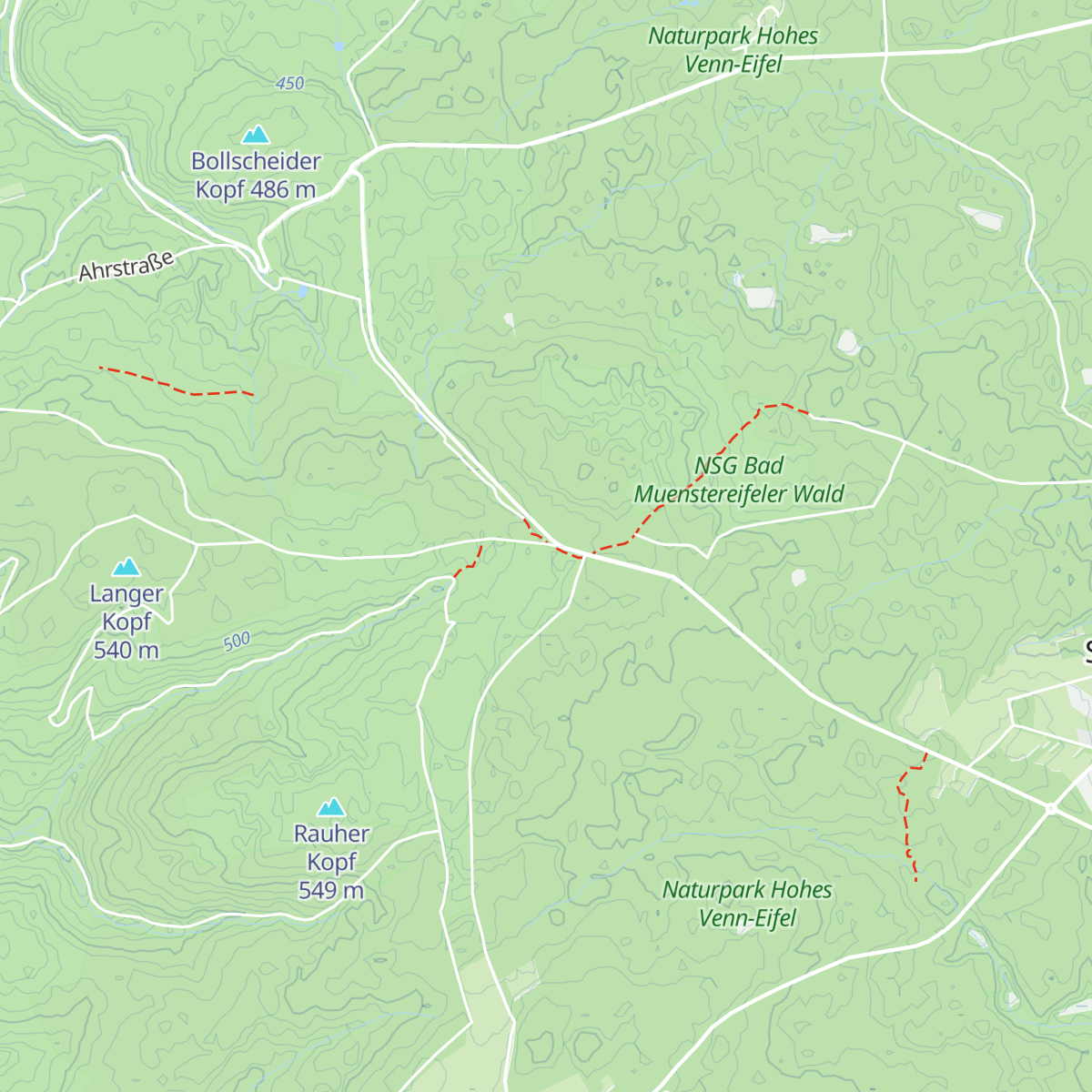 Hütte am Decke Tönnes map
