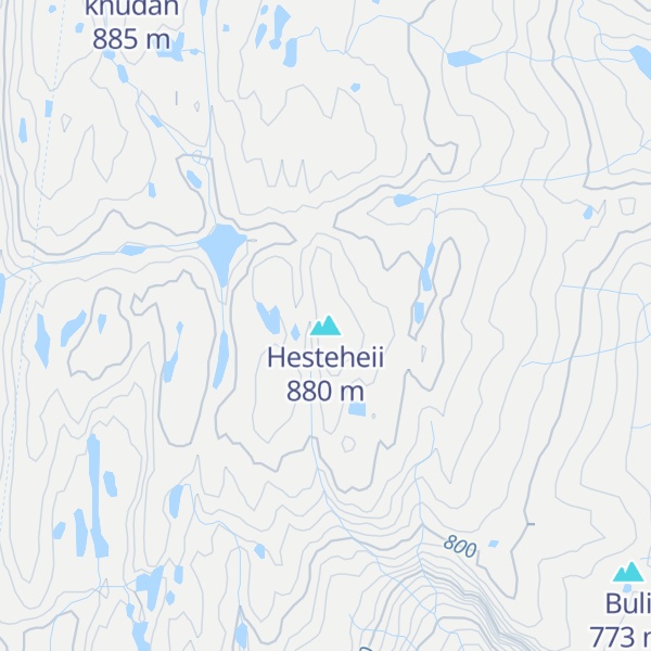 Map of Hesteheii
