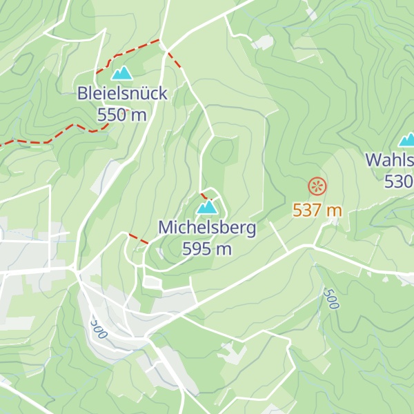 Map of Michelsberg