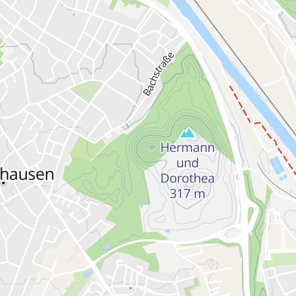 Map of Brennender Berg