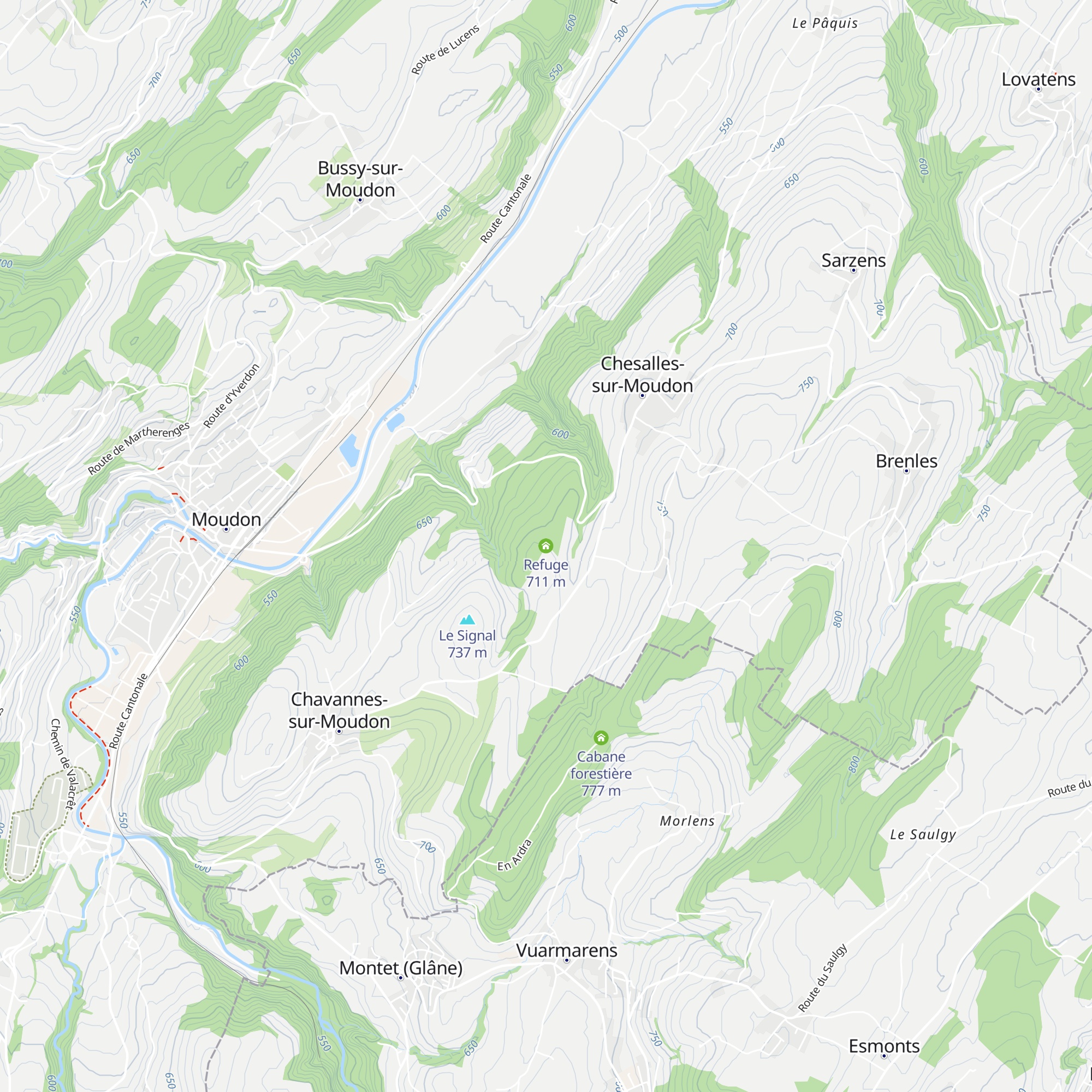 Refuge map