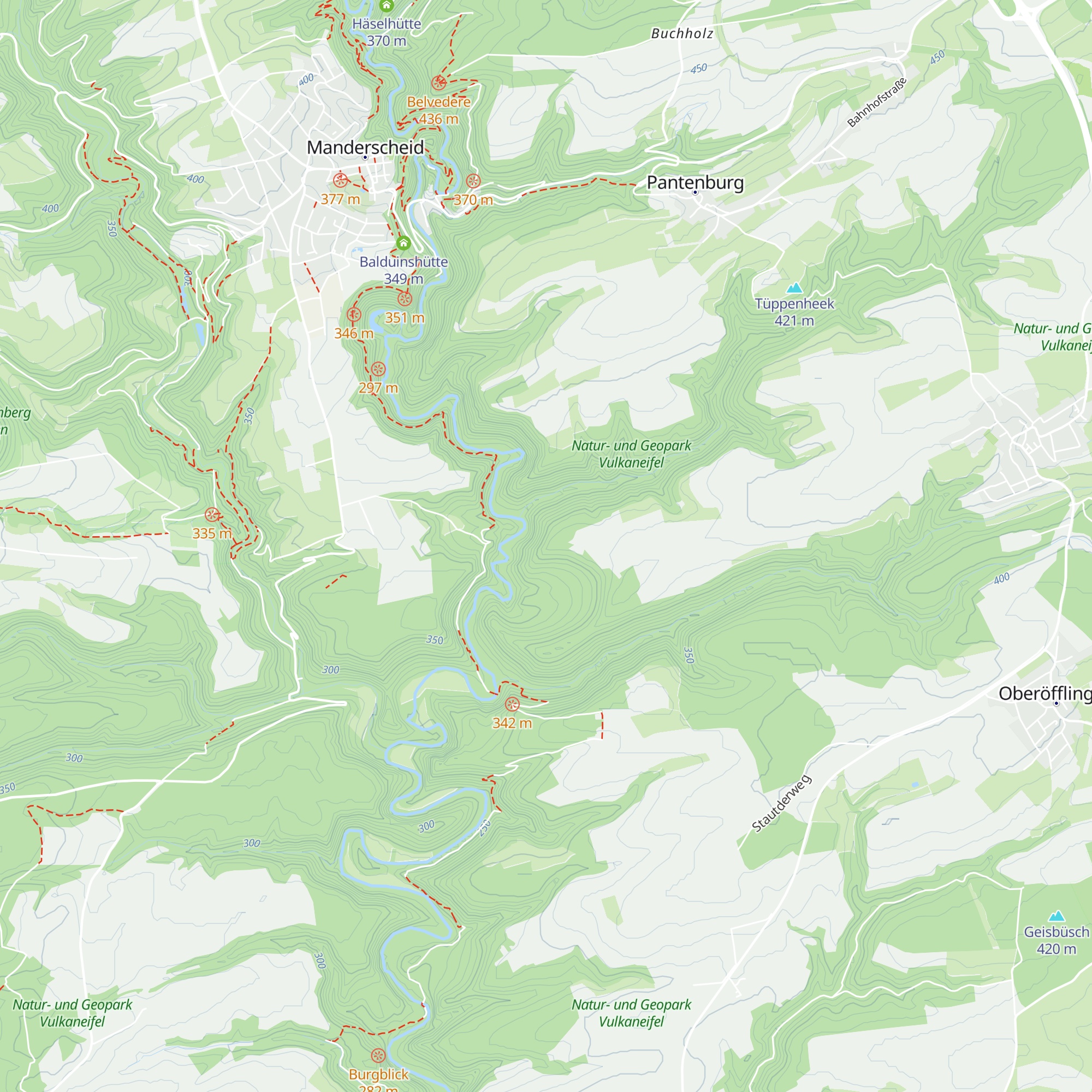 Könisbuchen-Hütte map