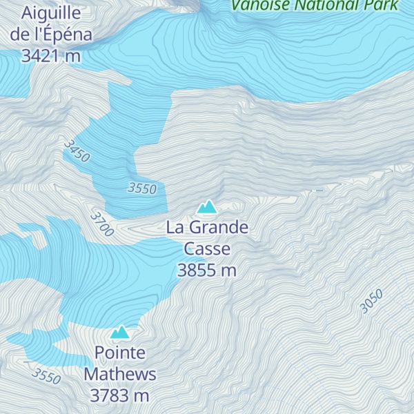Map of La Grande Casse