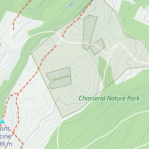 Map of Crêt de Courti
