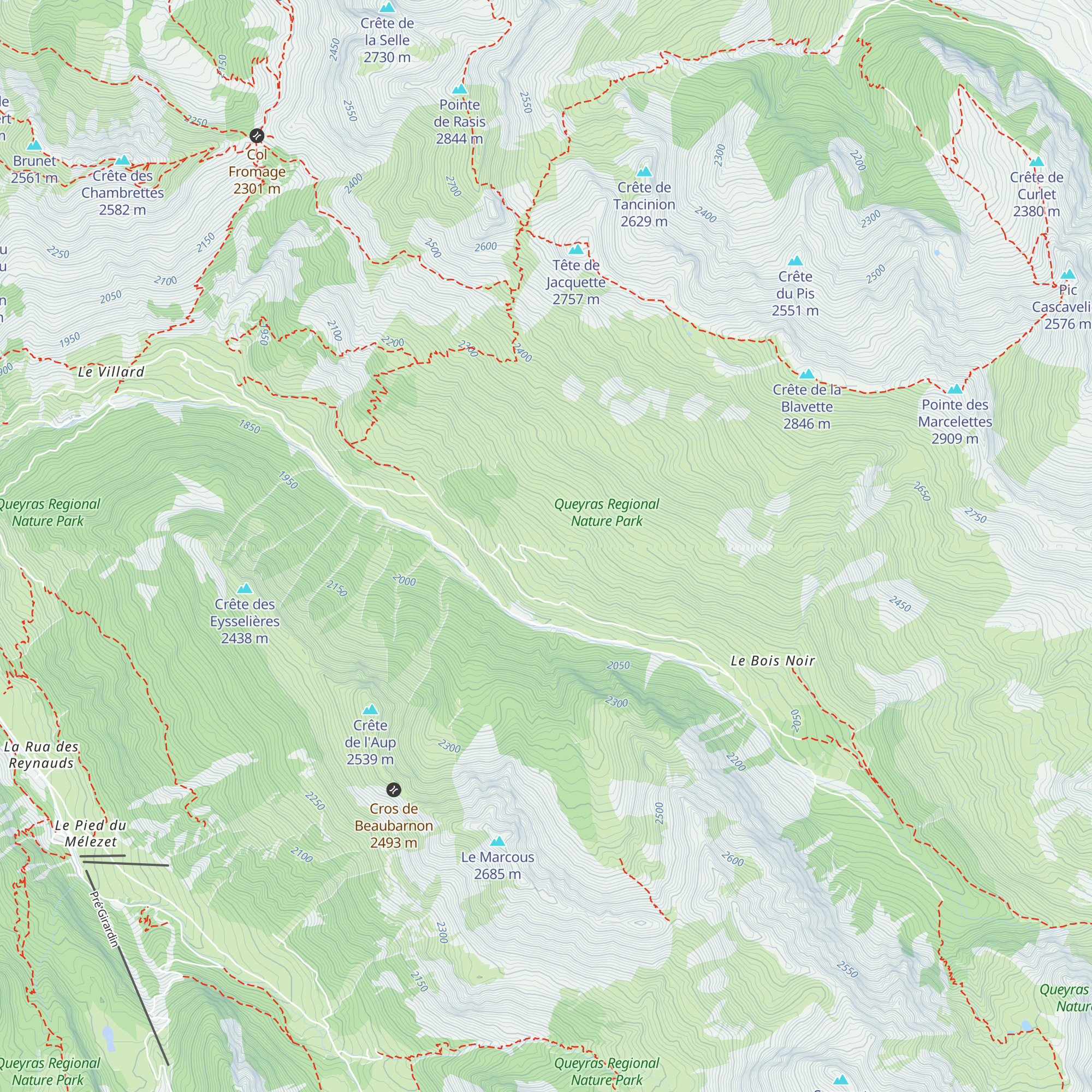 Bergerie du Lacas map