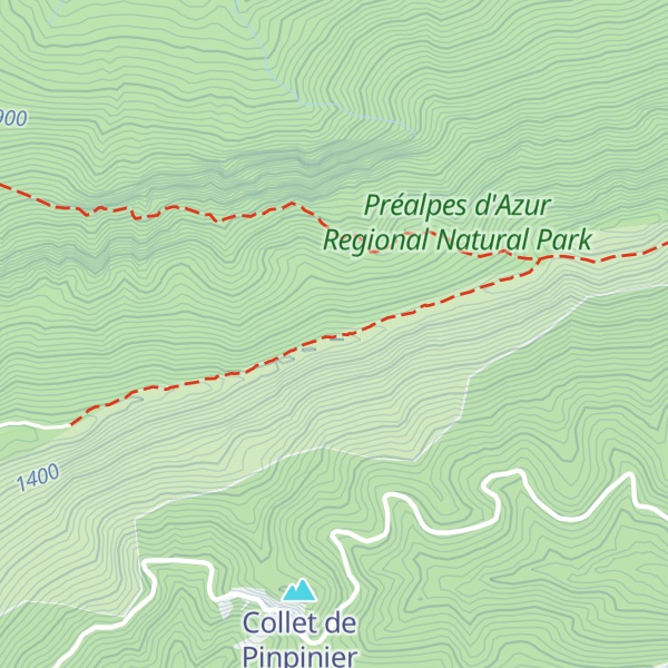 Map of Barre du Claou