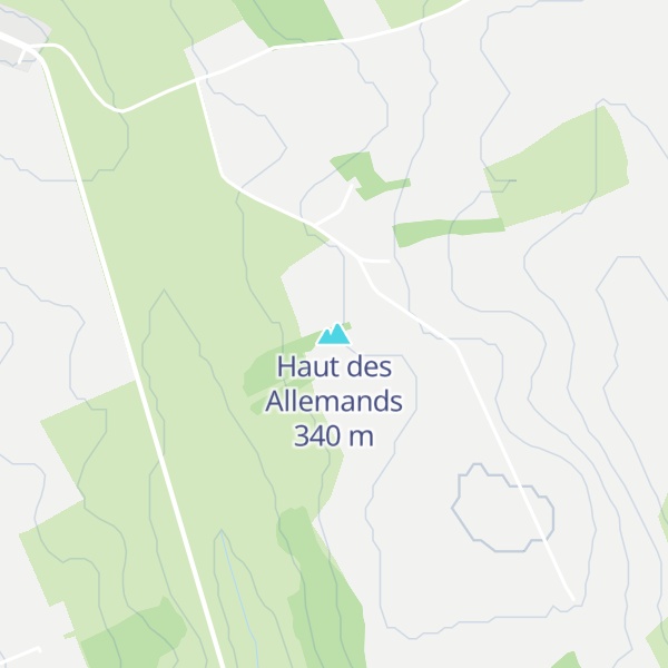 Map of Haut des Allemands