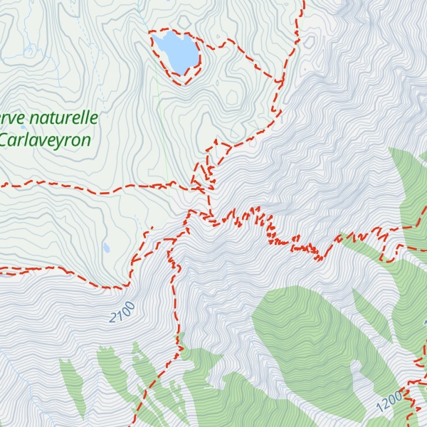Map of Refuge de Bellachat
