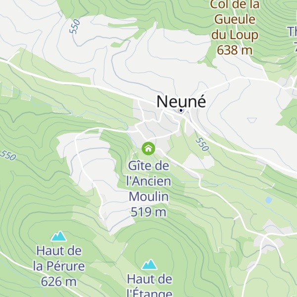 Map of Gîte de l'Ancien Moulin