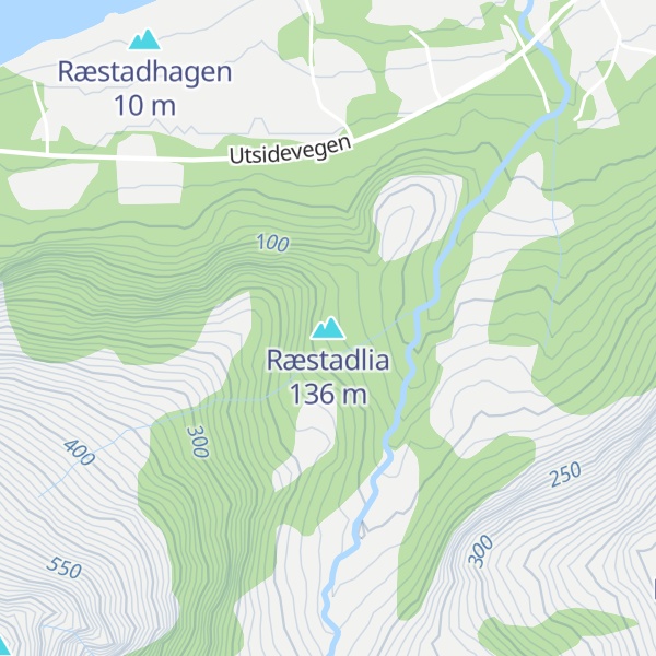 Map of Ræstadlia