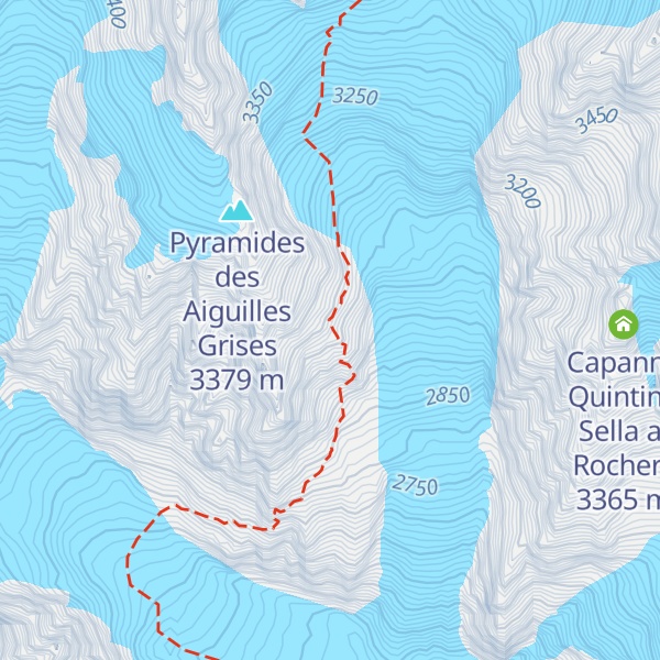 Map of Rifugio Francesco Gonella