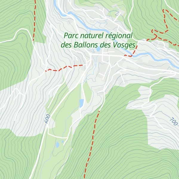 Map of Gîte du Jardin de Bonnegoutte