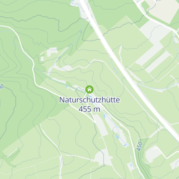 Map of Naturschutzhütte