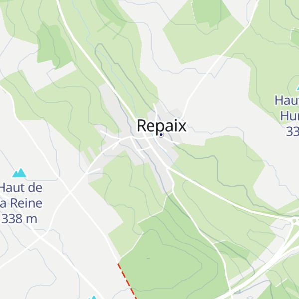Map of Gîte de Repaix