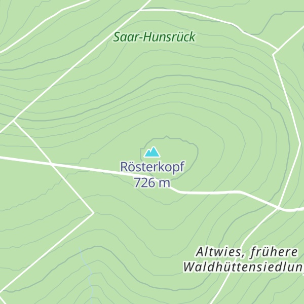Map of Rösterkopf