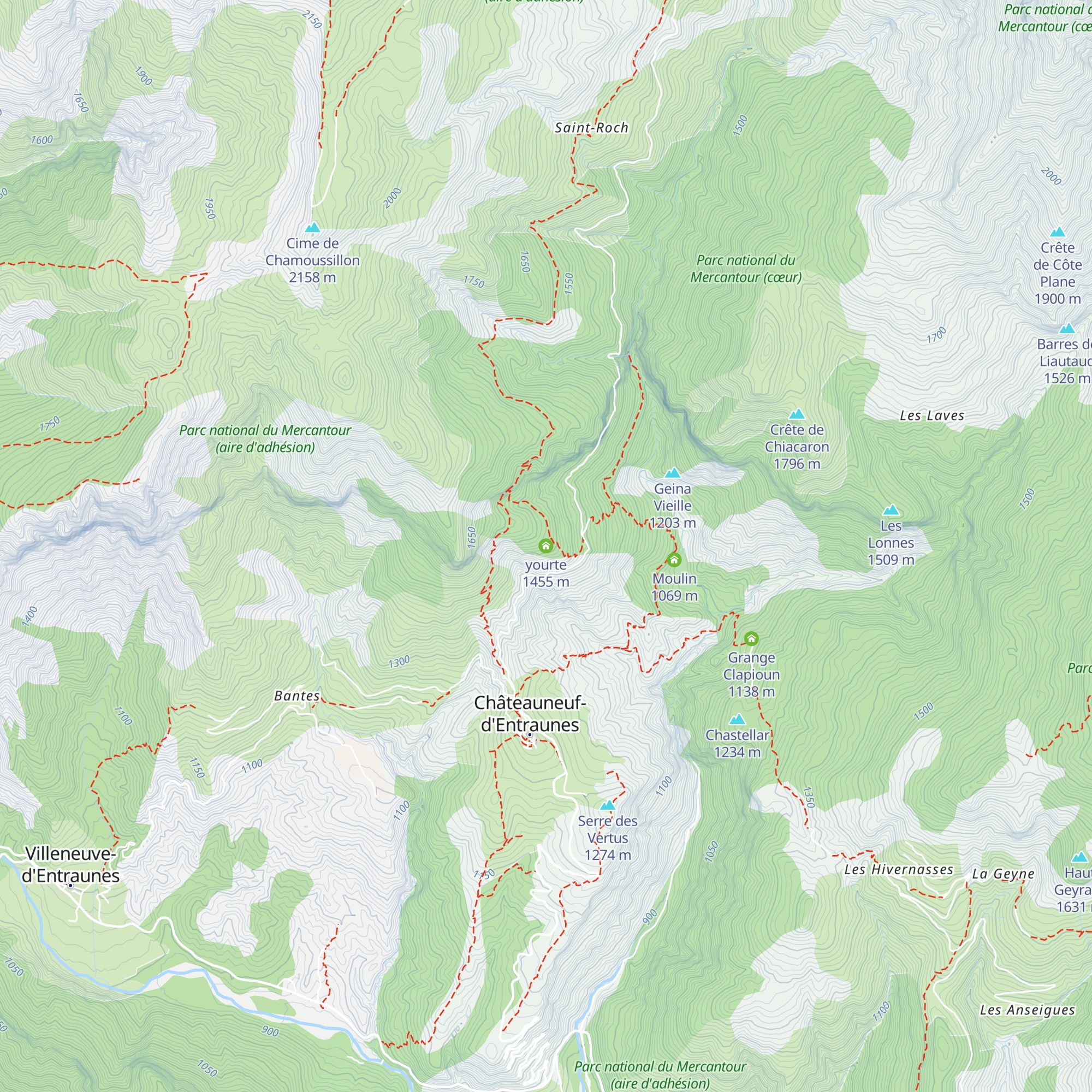 yourte map