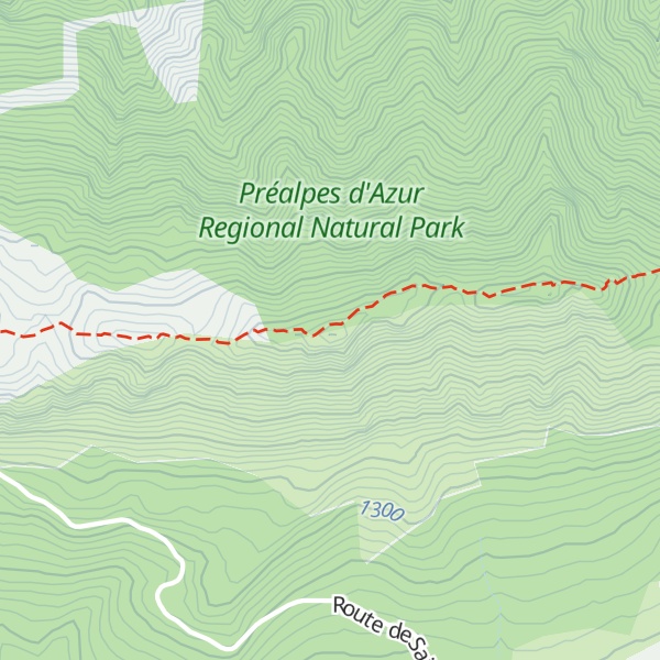 Map of Pic de l'Aiglo