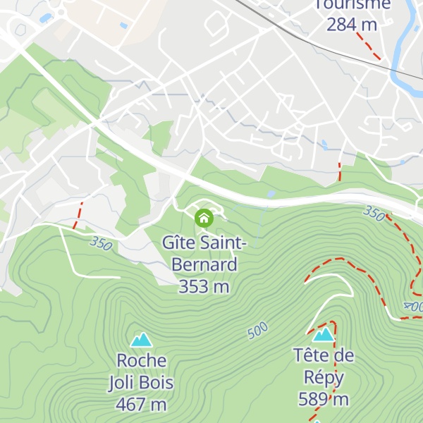 Map of Gîte Beauregard
