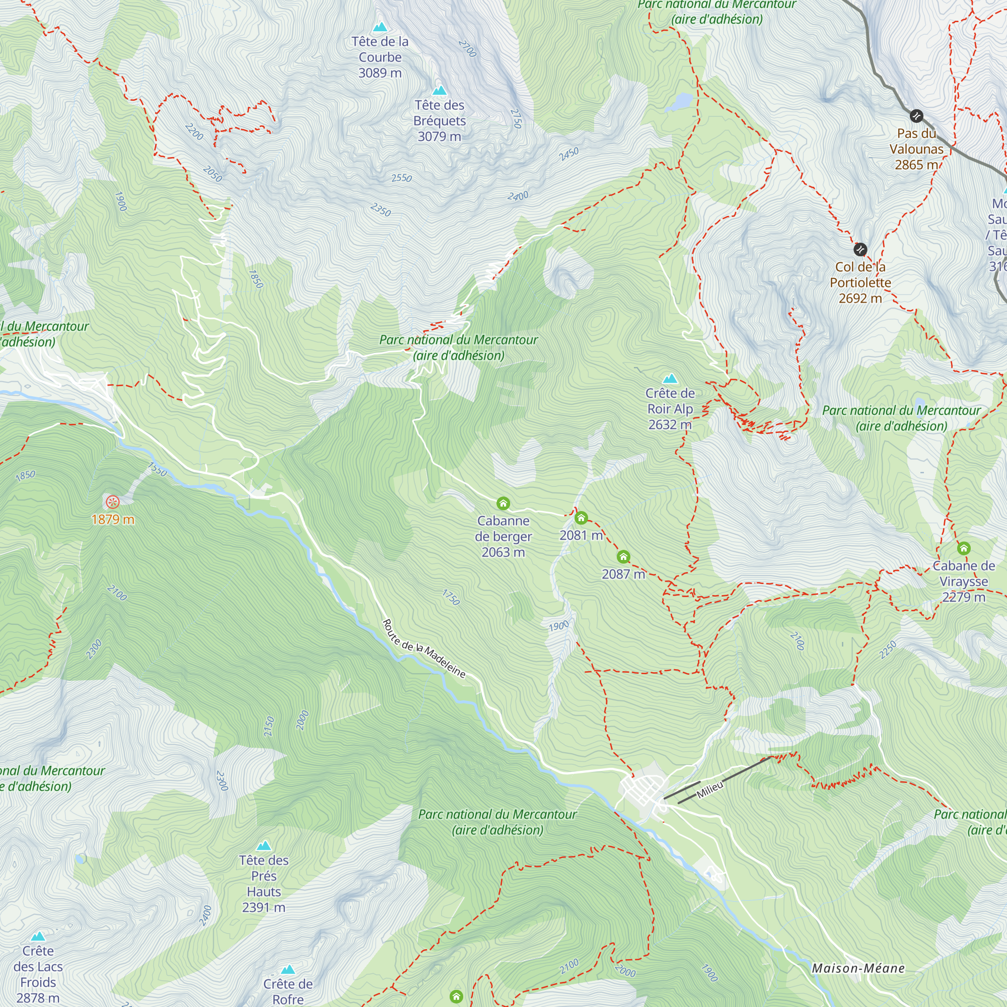 Cabanne de berger map