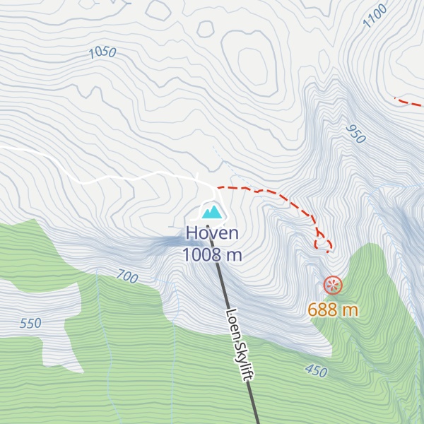 Map of Hoven